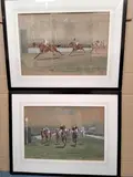 The stewards cup, goodwood 1921 by William Verner Longe, watercolour on paper, offered Oct 2026