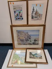 Untitled by M. Wilson, watercolour on paper, offered Jul 2026