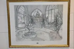 Untitled by Richard Bawden, lithograph on paper, offered Jun 2026