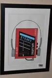 Sony wm-22 by Ian Viggers, acrylic on paper, offered Jun 2026