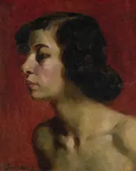 Untitled by János Czencz, Oil on canvas, sold Jun 2026