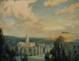 Untitled by Eric Brown, Oil on board, sold Jun 2026