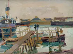 Untitled by Duncan Grant, Oil on board laid on panel, sold Jun 2026