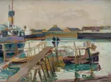 Untitled by Duncan Grant, Oil on board laid on panel, sold Jun 2026