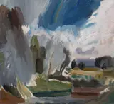 Untitled by Ivon Hitchens, Oil on canvas, sold Jun 2026