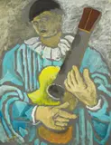 Untitled by John Bromfield Gay Rees, Oil on ply panel, sold Jun 2026