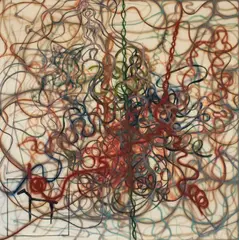 Untitled by Bernard Cohen, Tempera on canvas, sold Jun 2026