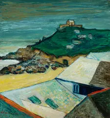 Untitled by Alan Lowndes, Oil on Masonite, sold Jun 2026