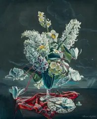 Untitled by Stuart Armfield, Tempera on board, sold Jun 2026