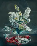 Untitled by Stuart Armfield, Tempera on board, sold Jun 2026