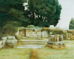 Untitled by John Ridgewell, Oil on canvas, sold Jun 2026