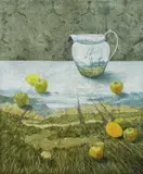 Untitled by John Ridgewell, Oil on canvas, sold Jun 2026