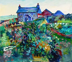 Untitled by Fred Yates, Oil on board, sold Jun 2026