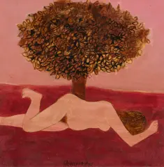 Untitled by David Humphreys, Acrylic on board, sold Jun 2026