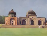 Untitled by Tobit Roche, Oil on canvas, sold Jun 2026