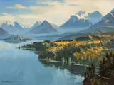 Untitled by Peter Beadle, Oil on canvasboard, sold Jun 2026