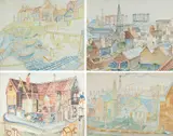 Untitled by David Smith, 1952, Watercolour, some with pen and ink and/or pencil The largest, sold Jun 2026