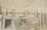 Untitled by Paul Nash, Pencil and washes en grisaille, sold Jun 2026