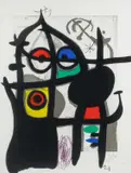 Untitled by Joan Miró, pencil, sold Jun 2026