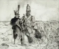 Untitled by Stéphane Mandelbaum, 1981, Etching with drypoint, sold Jun 2026