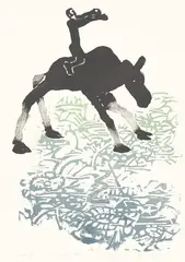 Videre by Ståle Blæsterdalen, 2010, Tresnitt, sold Oct 2026