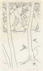 Uten tittel by Ferdinand Finne, Radering, E.A, sold Oct 2026