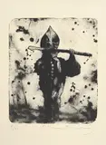 Uten tittel by Håkon Gullvåg, Litografi, sold Oct 2026