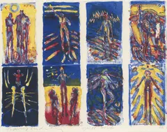 Tarok by Frans Widerberg, 1980, Litografi, sold Oct 2026