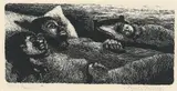 Familien by Kaare Espolin Johnson, 1972, Serigrafi, sold Oct 2026