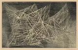 GB7-1957 Spøkelsesskip by Anna-Eva Bergman, 1957, Tresnitt, epreuve d'artiste, sold Oct 2026