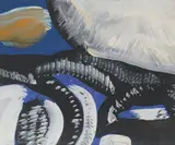 Uten tittel by Knut Rumohr, Tempera på lerret, sold Oct 2026