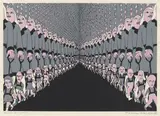 På vei II by Hariton Pushwagner, 1980, Serigrafi, sold Oct 2026