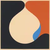 Dråpen by Per Kleiva, 1968, Serigrafi, sold Oct 2026