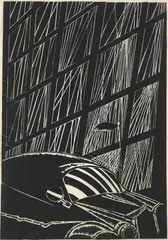 Rolls Royce by Ludvig Eikaas, 1962, Tresnitt, sold Oct 2026