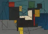 Uten tittel by Ernst Ingemar, Olje på lerret, sold Oct 2026