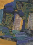 Uten tittel by Knut Rumohr, Tempera på lerret, sold Oct 2026
