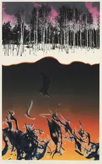 Brannen by Per Kleiva, 1981, Serigrafi, sold Oct 2026