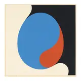 Egget by Per Kleiva, 1968, Serigrafi, sold Oct 2026