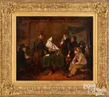 titled The Captain's Tale by Augustus Egg, oil on canvas, sold Oct 2026