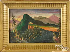 Catskill Mountain House by Thomas Chambers, oil on board, sold Oct 2026