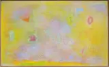 Intimate Lighting Series - Morning Smile by Robert Natkin, 1976, oil on canvas, sold Nov 2018