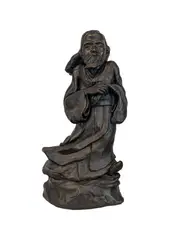 Confucius by Yun Gee, 1930, bronze, sold Nov 2018