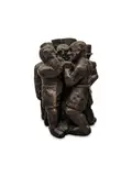 A Pugni Nudi by Franz Borghese, 1950, patinated bronze, sold Nov 2018