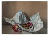 Untitled by Enrique Campuzano, oil on canvas, sold Nov 2018