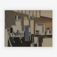 Untitled ( II ) by Sergio de Castro, watercolor on paper, sold Jun 2019