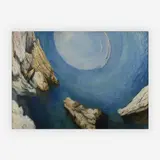Paysage avec Rochers by Olivier O. Olivier, 1987, pastel on paper, sold Jun 2019