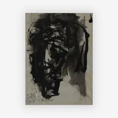No. 1667 by Abraham Rattner, 1961, watercolor on paper, sold Jun 2019