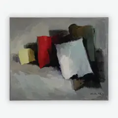 Untitled by Javier Cabada, 1979, oil on canvas, sold Jun 2019