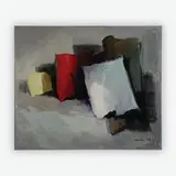Untitled by Javier Cabada, 1979, oil on canvas, sold Jun 2019