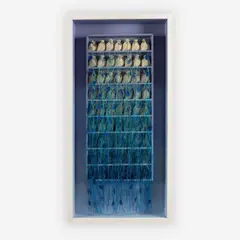 Sea Flight Dust III by Rosamond Berg, mixed media, sold Jun 2019